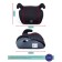 Boster car children's children's Amarobaby Easy Way, group 3 (22-36 kg), black/red color