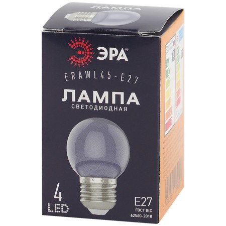 LED LED era Belt "Shar", 1 W, E27, 45 lm, 3000k, glow warm white-4