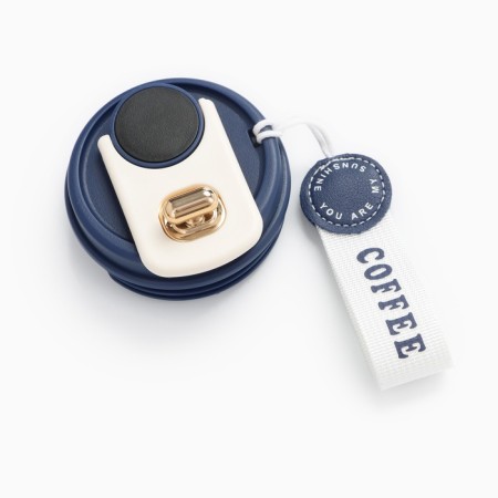 Thermal circle, 450 ml, Coffee "Master K", retains heat up to 6 hours, thermometer, blue-11