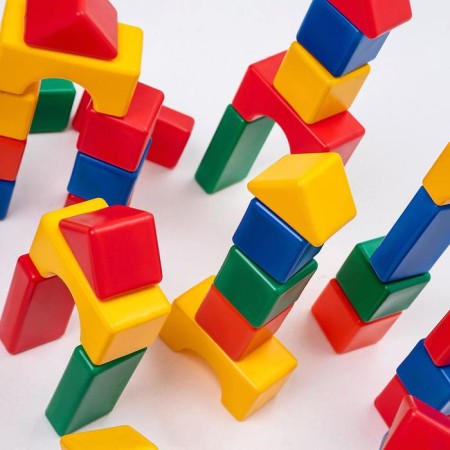 Construction set, 41 element 6 x 6 cm-10