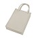 Bag women, genuine leather, beige 20x15x5 cm
