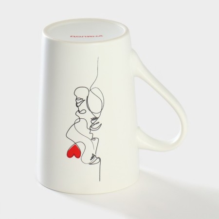 Porcelain share mug "Feeling", 380 ml-2