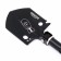 Multifunctional shovel 6B1 in a case, black