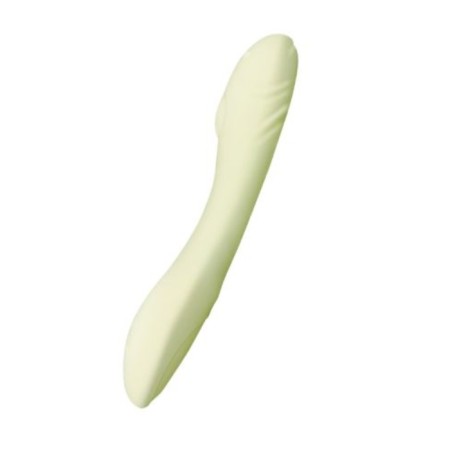 Vibrator, point stimulator G, flexible, silicone, pistachio