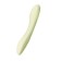 Vibrator, point stimulator G, flexible, silicone, pistachio
