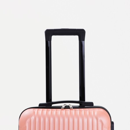 Small suitcase 20 ", lightning department, code castle, pink color-5