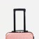 Small suitcase 20 ", lightning department, code castle, pink color
