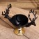 Vase "Deer" aluminum 30x14.5x24 cm