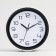 Clock - alarm clock "Classics", with a suspension, a discrete move, 15 x 4 cm. White.
