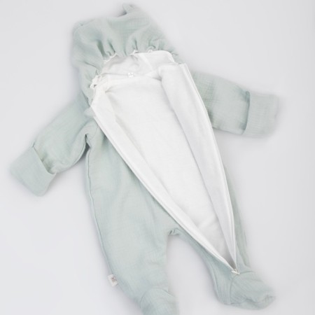 Kinderlitto “Muslin” discharge kit, 4 items, height 50-56 cm, wormwood color-3