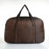Road bag with lightning, external pocket, long belt, brown color