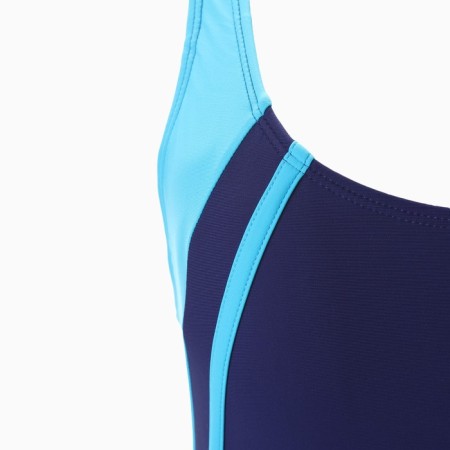Women's swimsuit, blue color, size 46 (40)-1