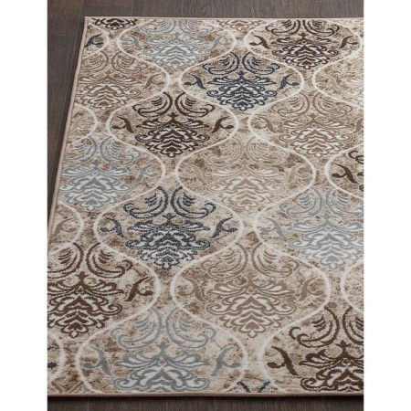 Rectangular carpet Merinos Valencia Deluxe, size 250x350 cm, color Cream-Brown