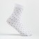Women's socks Micro Pois 70 den, white/black color (Bianco/Nero), size 36-40