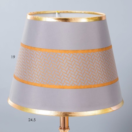 Board lamp with "Michelle" E27 40W gold 24x24x40 cm Risalux-3