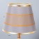 Board lamp with "Michelle" E27 40W gold 24x24x40 cm Risalux