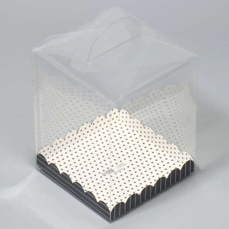 Confectionery box, chest, packaging, “for you”, 14 x 14 x 18 cm-5