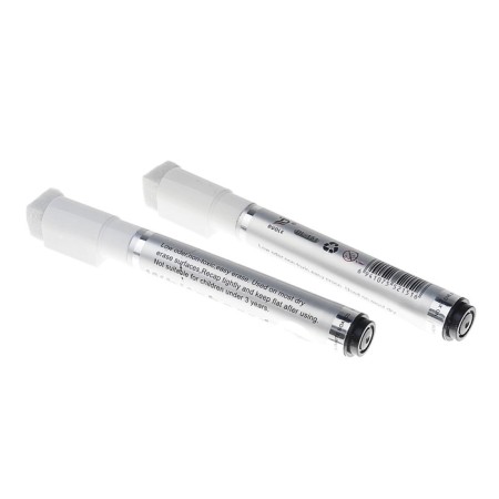 Marker for magnetic marker board, round tip, 3 mm, black, with a sponge, with a magnet-1