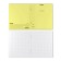 Notebook 96 sheets Erichkrause Coverpro Neon "Classic", plastic cover, OFSET block, whiteness 100%, yellow