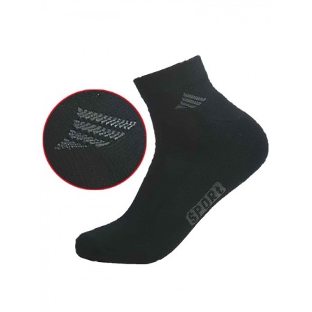 Male socks, size 27, black color