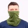 Balaclava, footer, khaki color