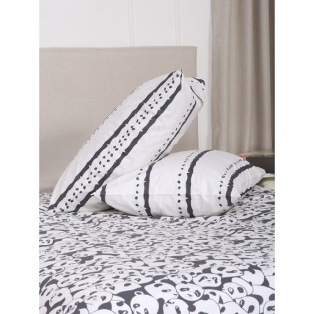 Bed linen 1.5 joint venture "Panda on a halt", size 150x215 cm, 145x210 cm, 50x70 cm-3