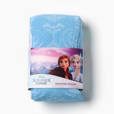 Disney tights "Cold heart", Blue color, 122-128 cm-5