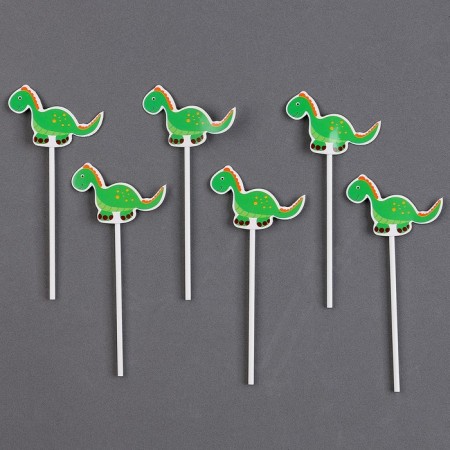 Set for decorating the cake "Dino", 6 pcs.-1