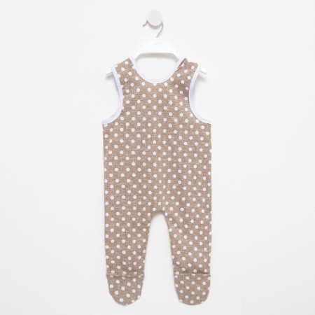 Long baby sliders, beige color/peas, height 74 cm-2