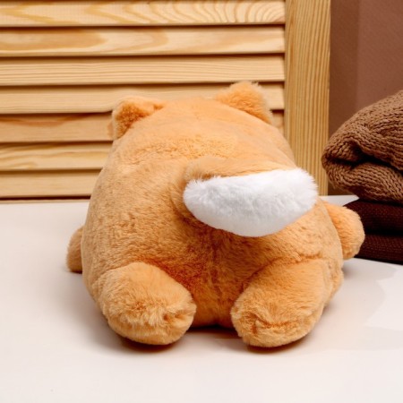 Soft toy "Corgi-Slick", size 35 cm, redhead color-3
