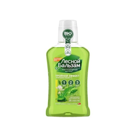 Rinoster for the gums "Forest Balsam", "Natural Freshness", 250 ml