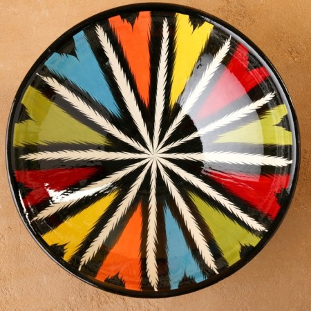 Rishtan ceramics "Atlas", 25 cm Mix-3