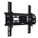 Luazon Kron-54 bracket, for TV, inclined, 15-42 ", 55 mm from the wall, black