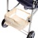 Stroller for dolls, a metal frame, summer