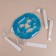 Facial mask hydrogel, cooling/warming, d = 21 cm, blue color