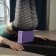 Sangh yoga block, 23x15x8, purple color