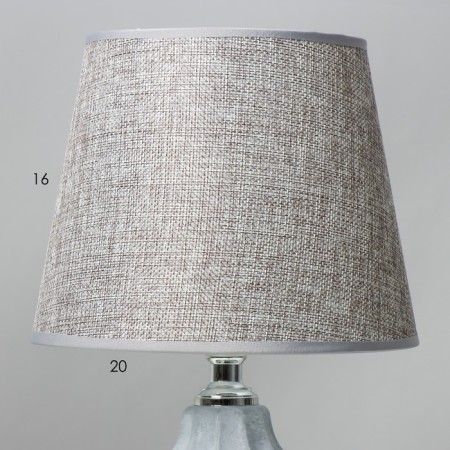 Table lamp 16428/1 E14 40W gray 22.5x22.5x37 cm Risalux-3
