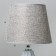 Table lamp 16428/1 E14 40W gray 22.5x22.5x37 cm Risalux