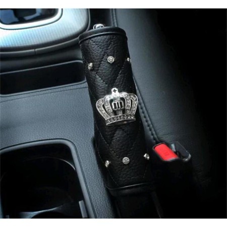 Case on handbrake, black crown