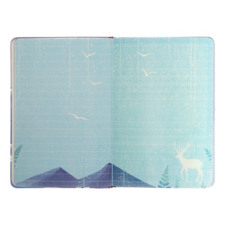 Notebook Gift Book with a Slocation, A6+, 48 sheets, line, 12.5 x 19 x 2 cm, "Anime"-6