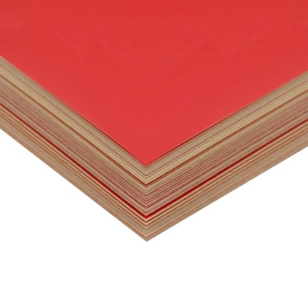 A4 paper, 100 sheets, 80 g/m2, self -adhesive, fluorescent, red-1