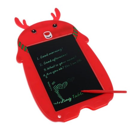 A tablet for drawing and notes Luazon "Reflair", 9, ", blocking function, red
