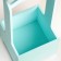 Kashpo - wooden box 13.5x13.5x30 cm, mint