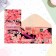 Money envelope "Happy Anniversary!" Pink roses, 16x8 cm