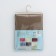 The bathroom curtain "Diamond", 180 × 180 cm, beige color