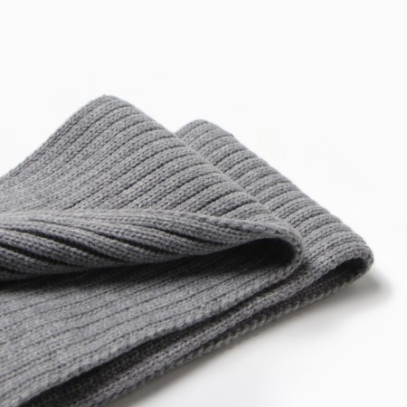 Women's scarf minku, light gray color, 180*18-2