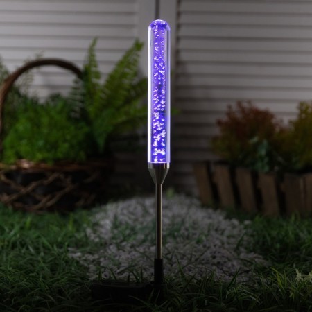 Garden lamp on the solar battery "Bubbles", 70 cm, 1 LED, glow of multi (RGB)-1