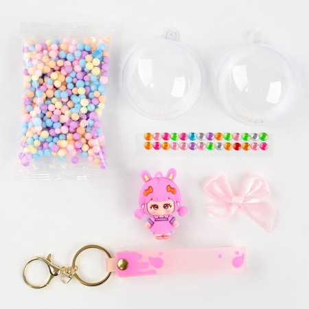 Set for creativity "Create a keychain: bunny", anime-1