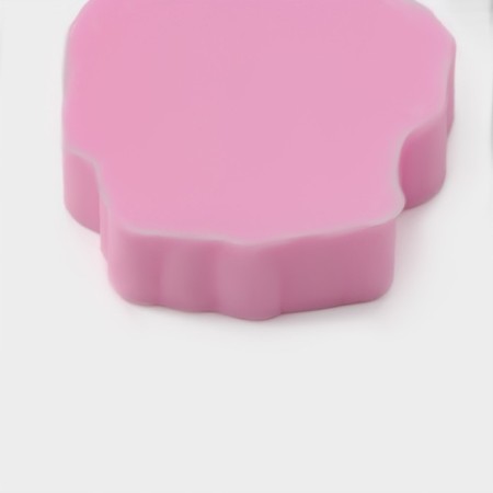 Mold Dolyana "Wild Rose", silicone, 5.5 × 5 × 1.5 cm, pink color-3