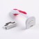 MOTEN MOLE with a removable blade, 15 x 6.2 cm, white-pink